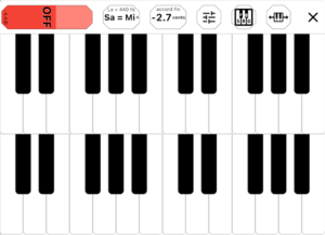 On Screen MIDI Piano
