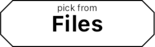 Pick file from music library button
