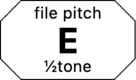 Change the pitch by semitones
